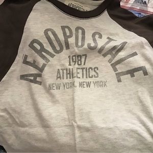 Aeropostale Crew Neck Short Sleeve Shirt